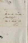 Письмо Альфонса де Ламартина княгине Софье Степановне Щербатовой.