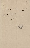 Письмо Шарля Мориса де Талейрана.